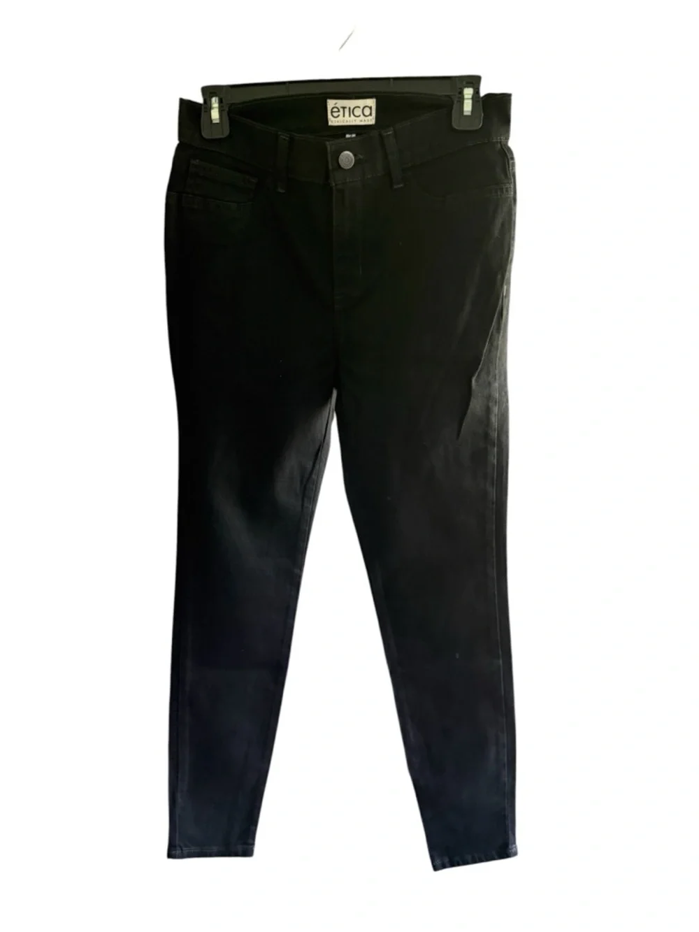 Etica Women's Straight Leg Jeans - Black